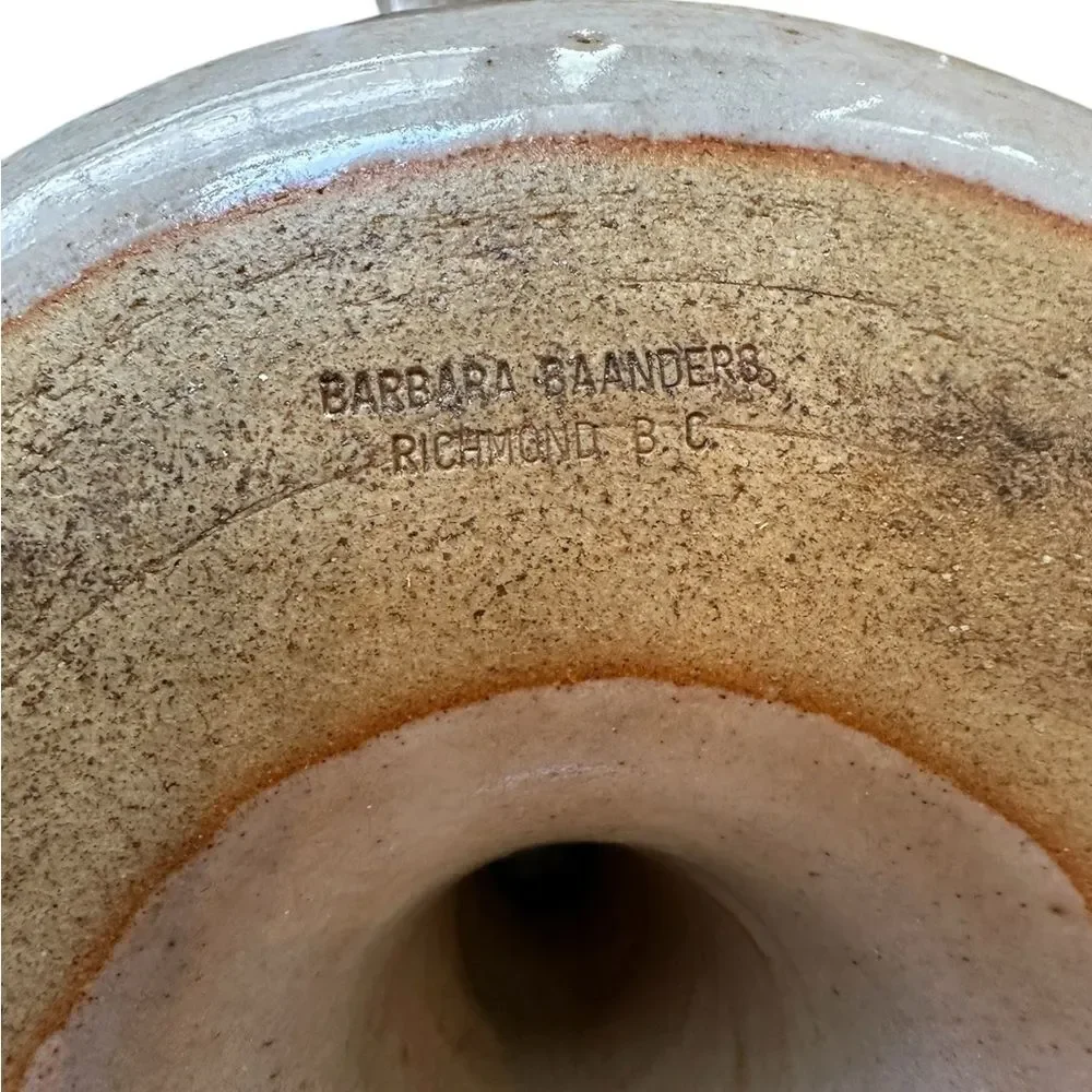 Vintage Stoneware Funnel Steam Pot